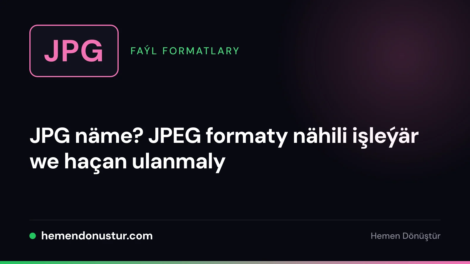 JPG formaty boýunça gollanmanyň örtük suraty