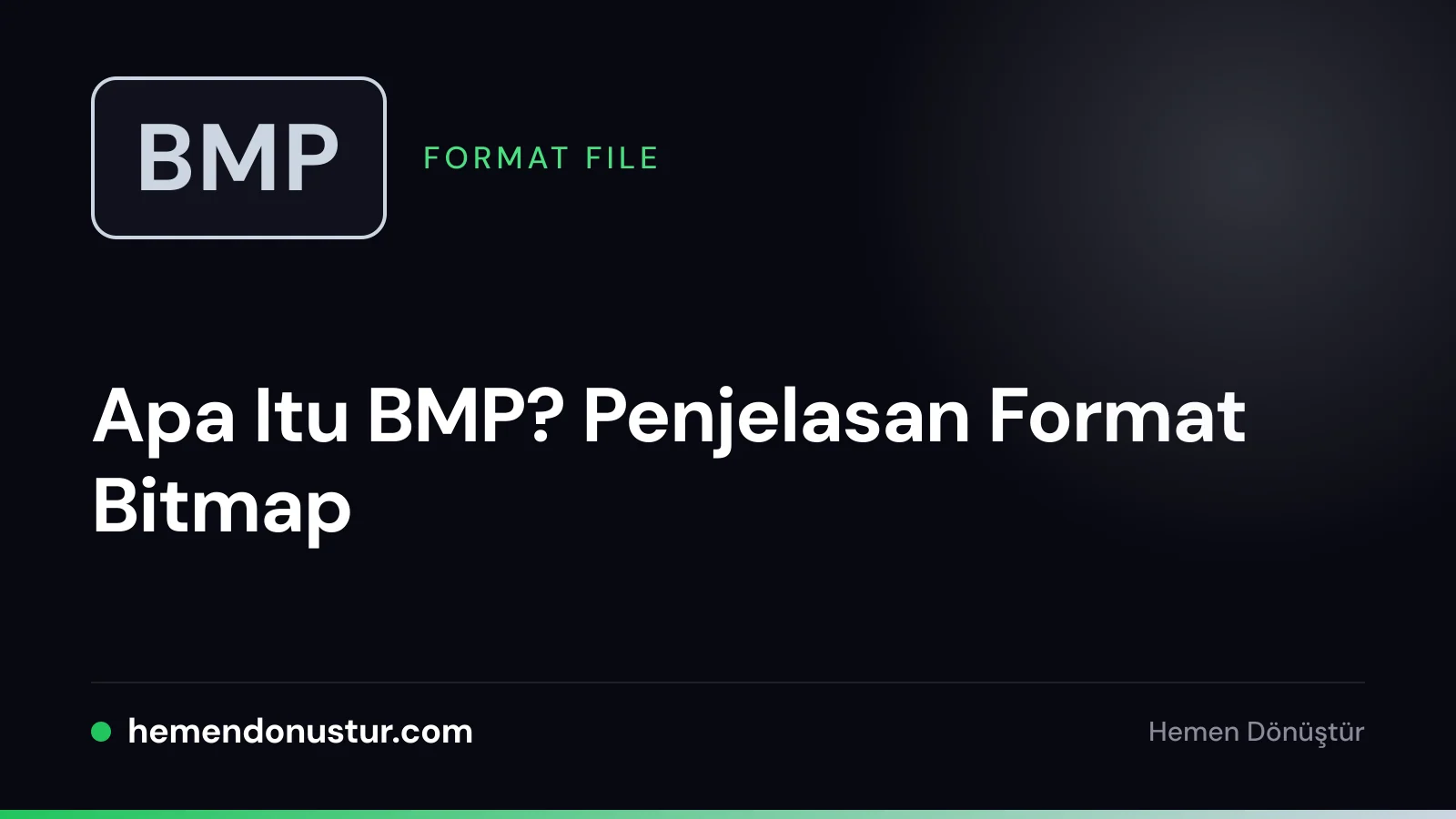 Gambar sampul panduan format file BMP