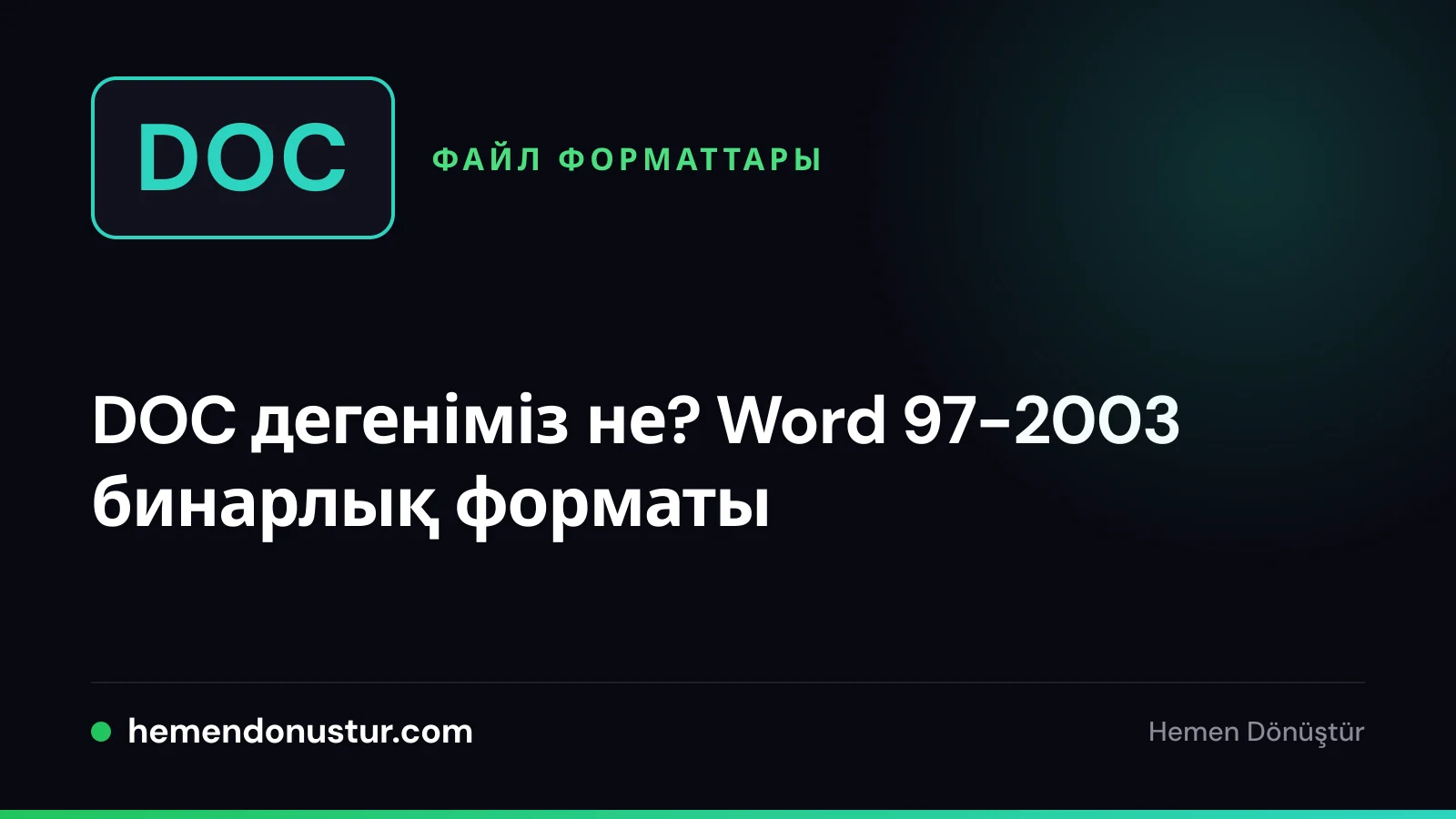 DOC жазуы бар файл белгішесі