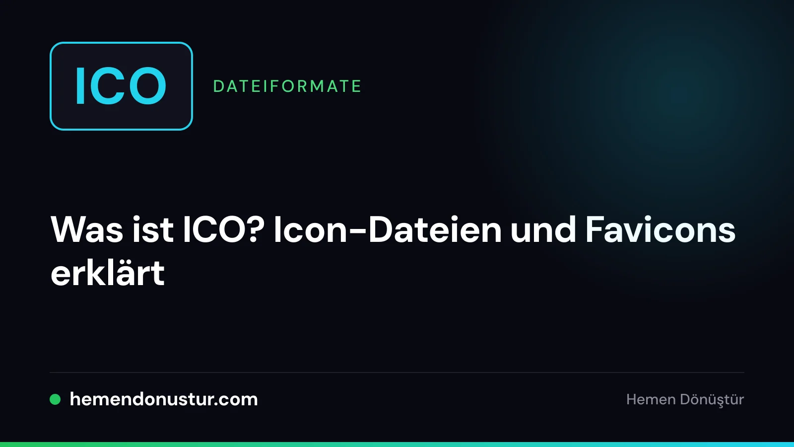 Titelbild zum Leitfaden über ICO-Icons und Favicons
