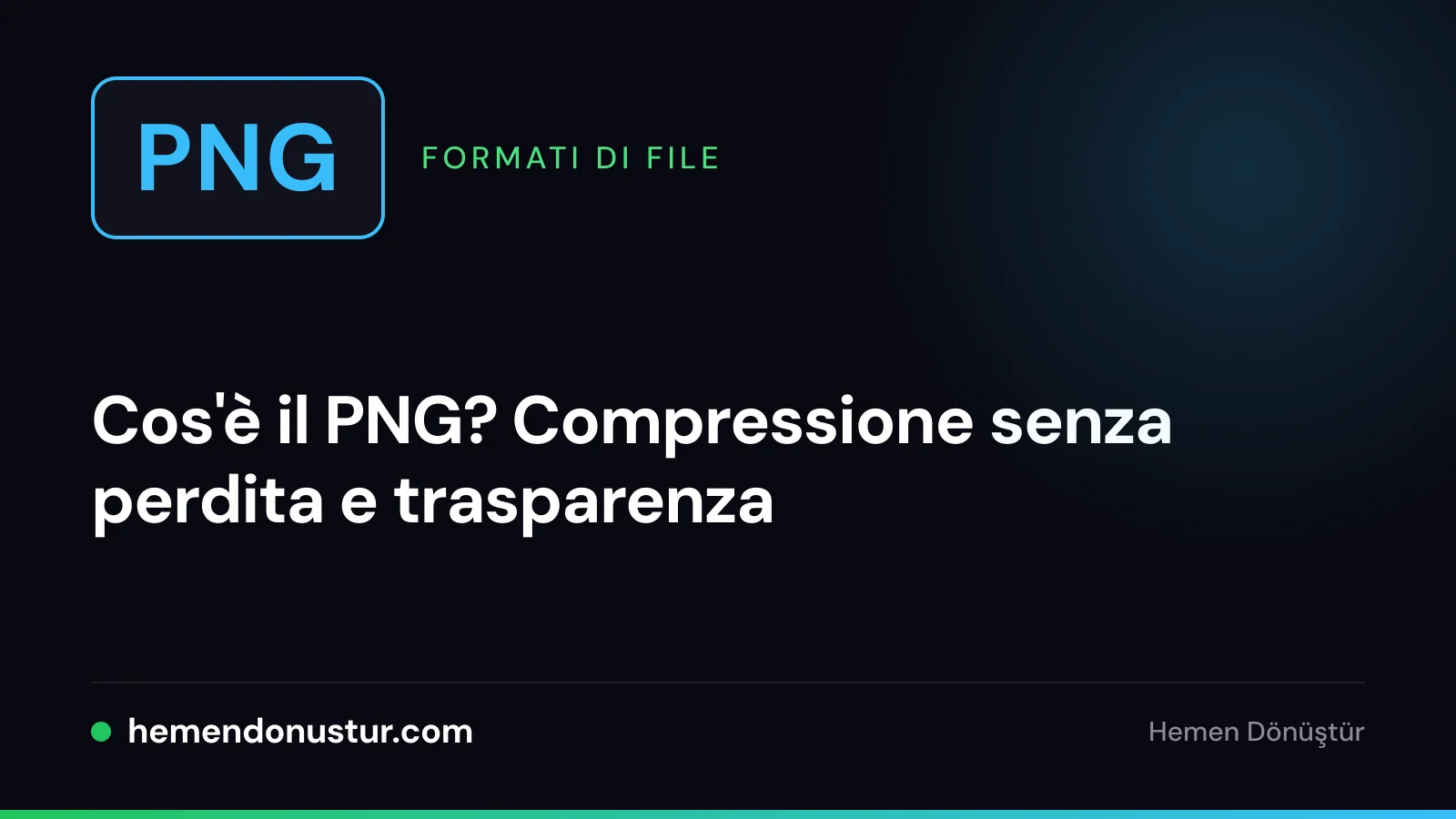 Immagine di copertina della guida al formato PNG