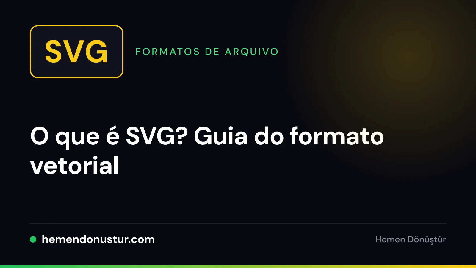 Imagem de capa do guia sobre o formato vetorial SVG