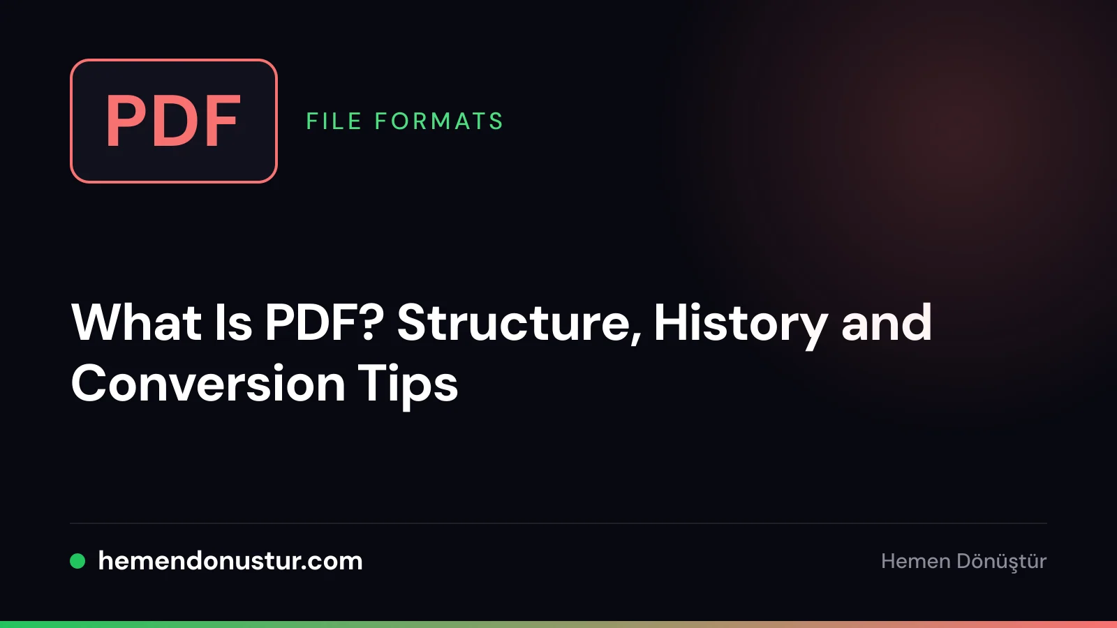 File badge labeled PDF with a page icon
