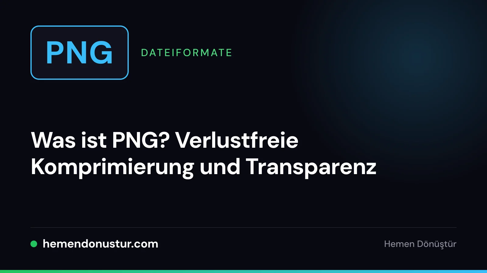 Titelbild zum Leitfaden über das PNG-Format