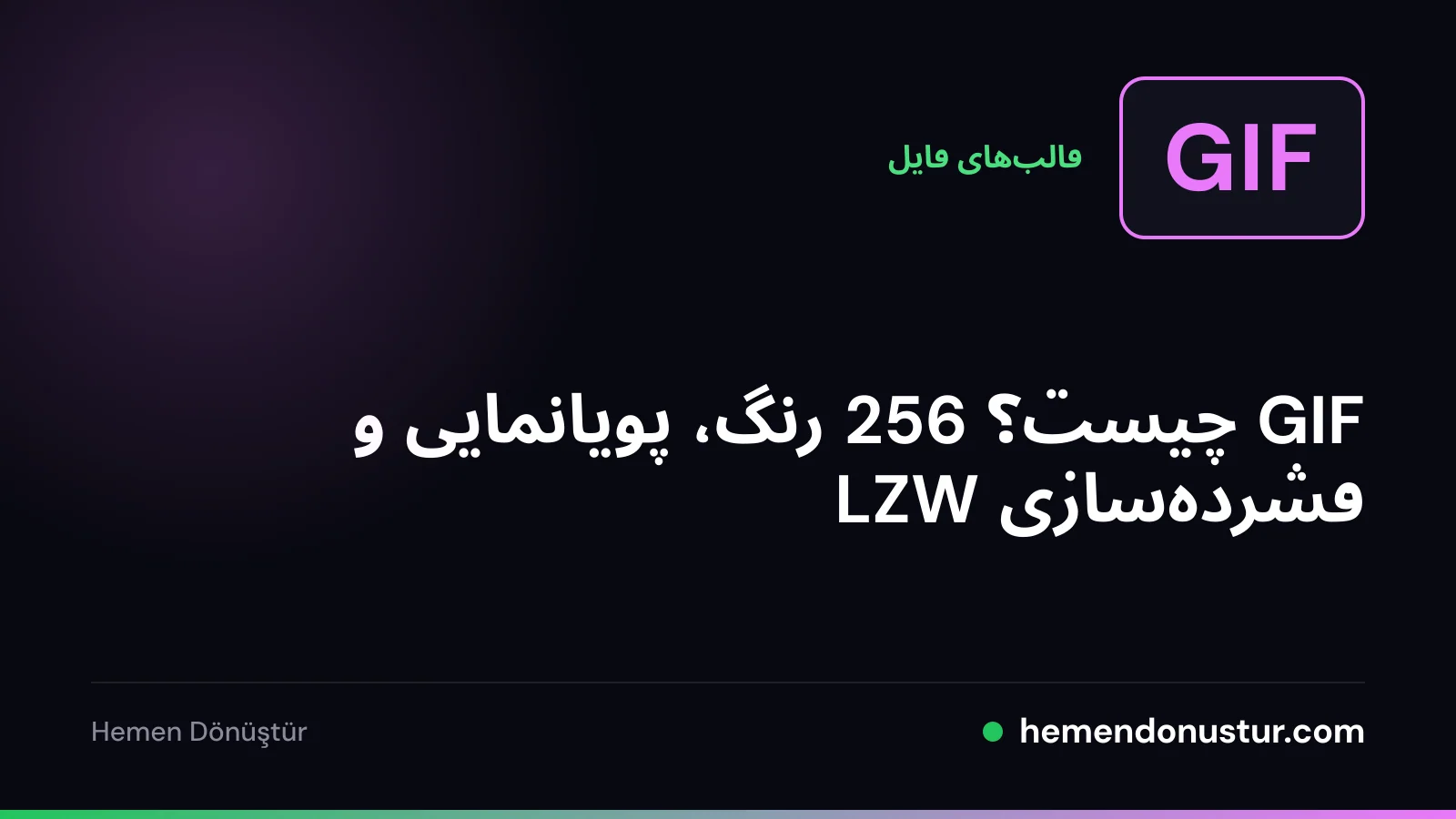 تصویر جلد راهنمای فرمت GIF