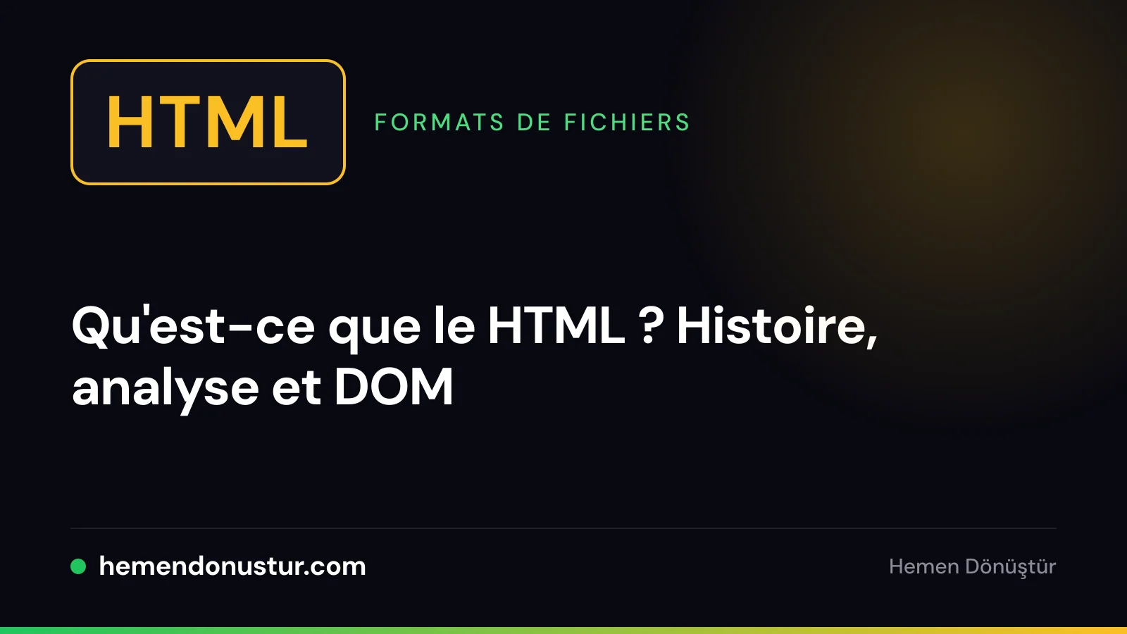 Badge de fichier marqué HTML avec une icône de chevrons