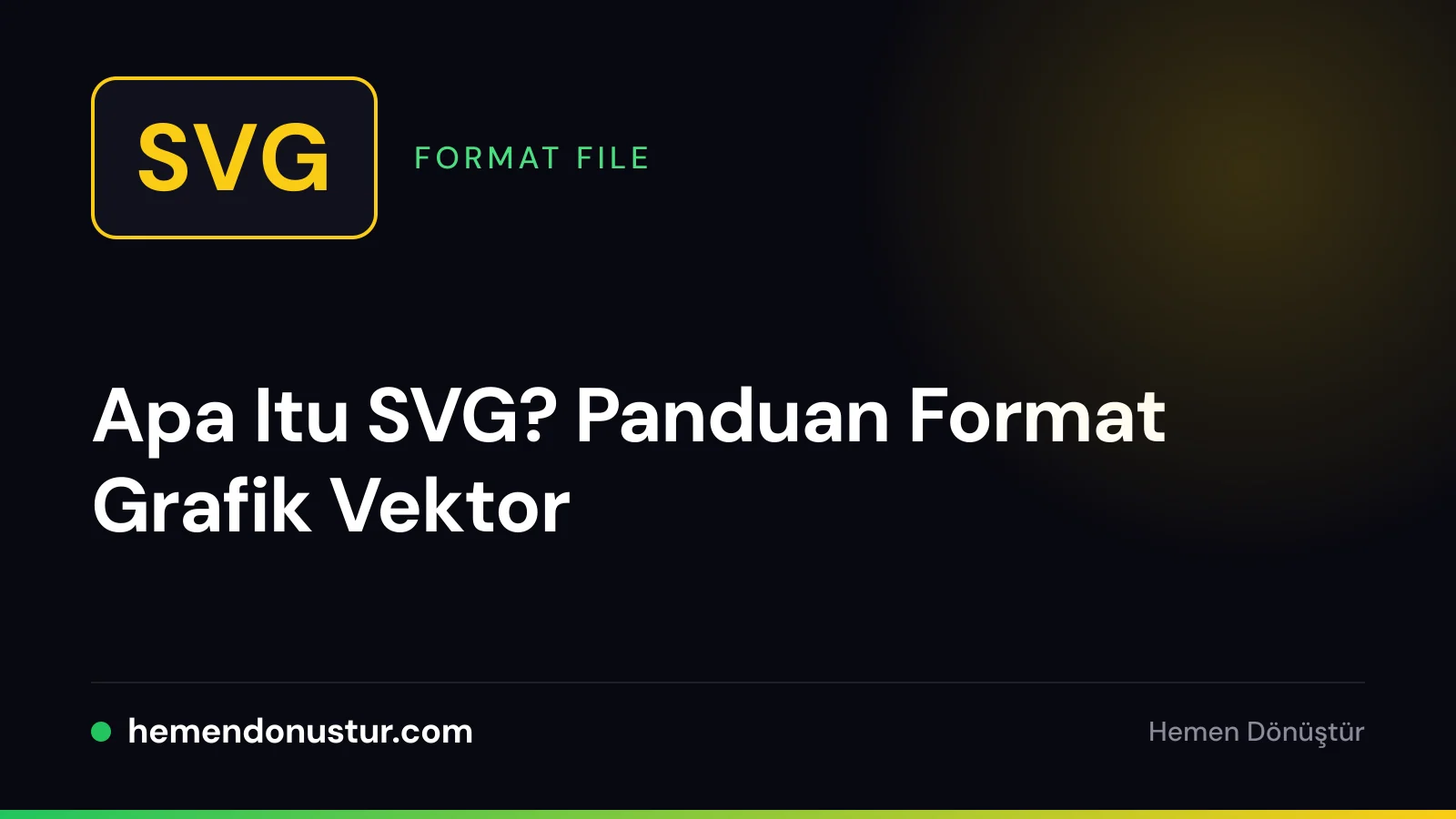 Gambar sampul panduan format vektor SVG