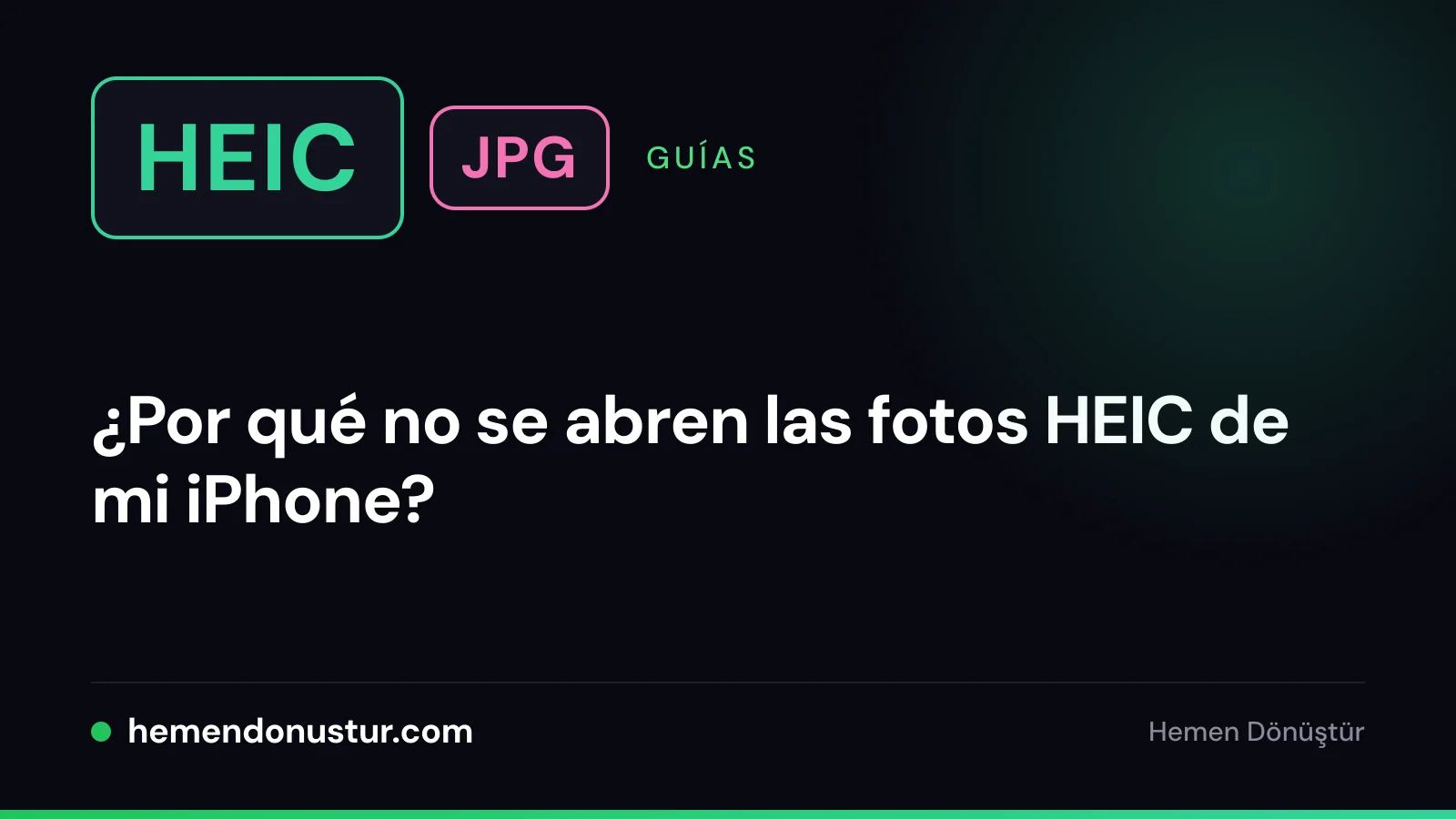 Portada de la guía sobre fotos HEIC que no se abren