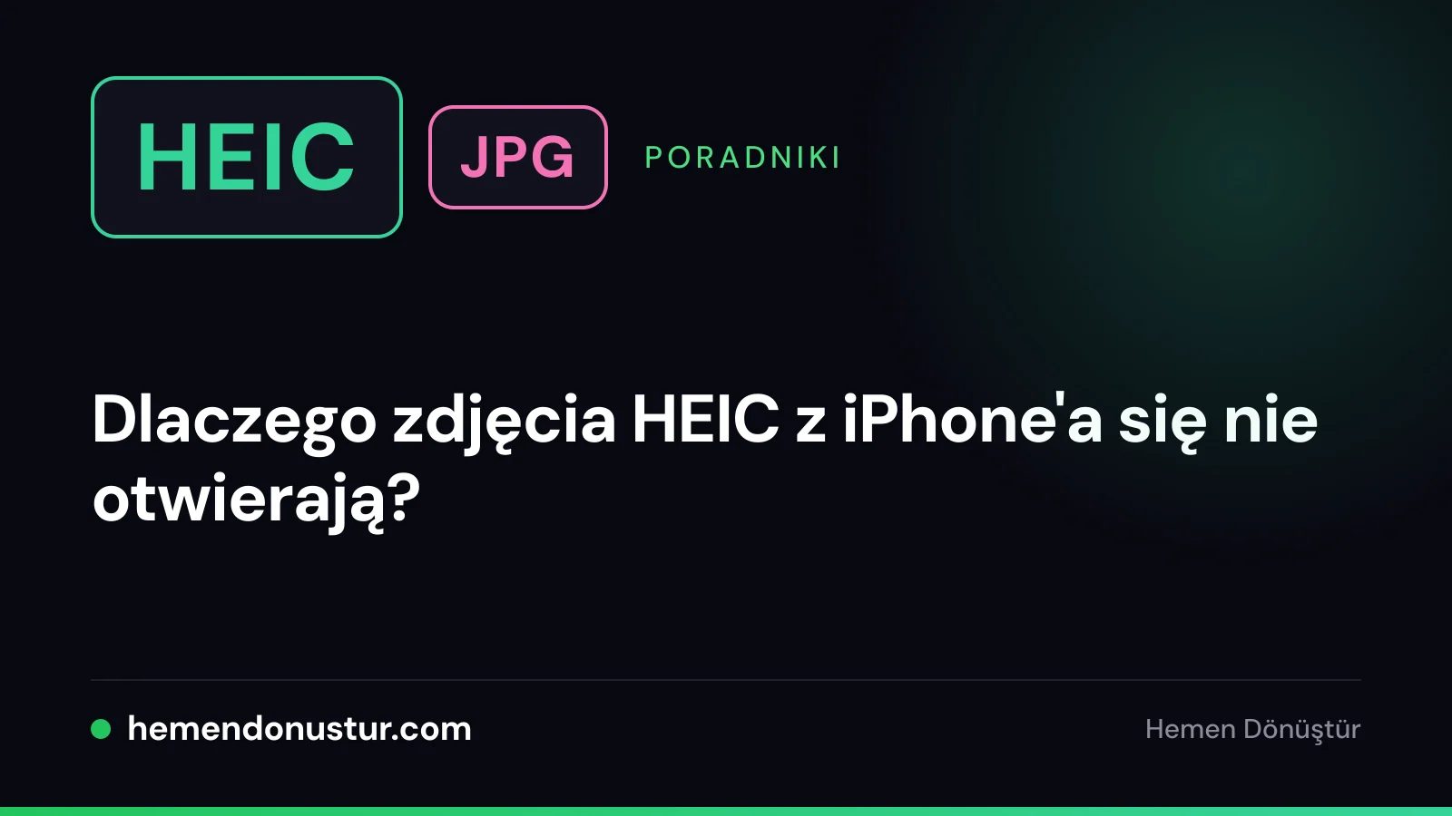 Okładka poradnika o zdjęciach HEIC, które się nie otwierają
