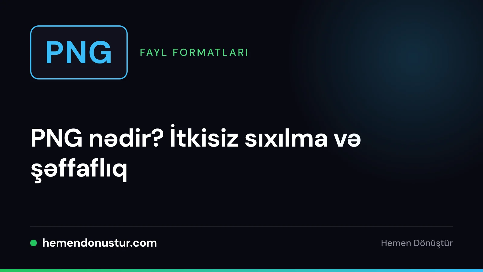 PNG formatı bələdçisinin üz qabığı şəkli