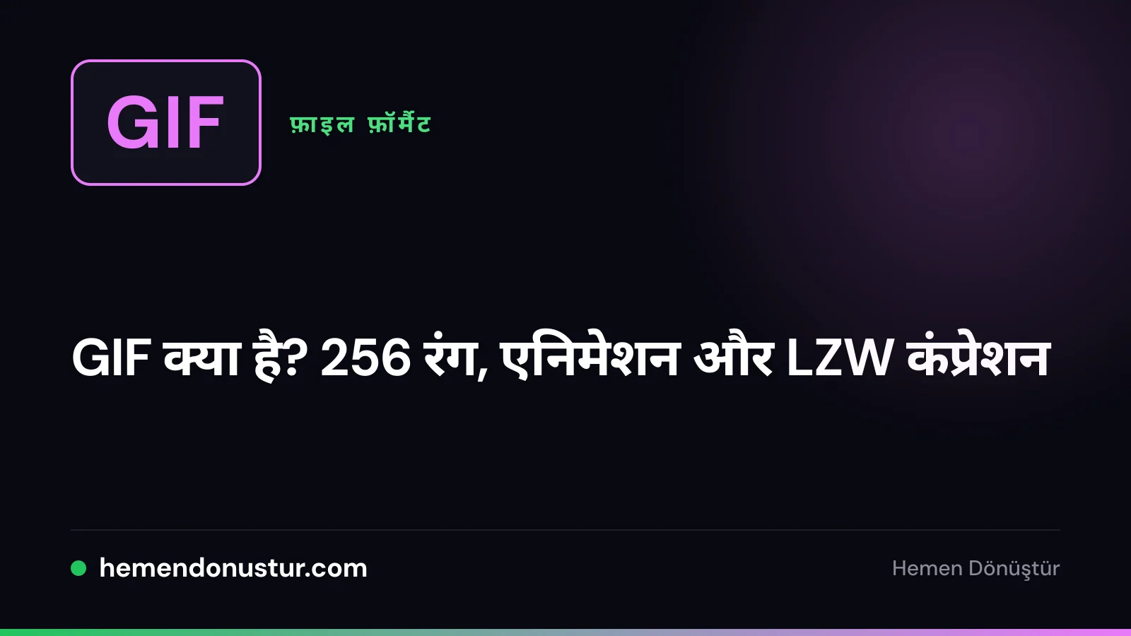 GIF फ़ॉर्मैट गाइड की कवर इमेज