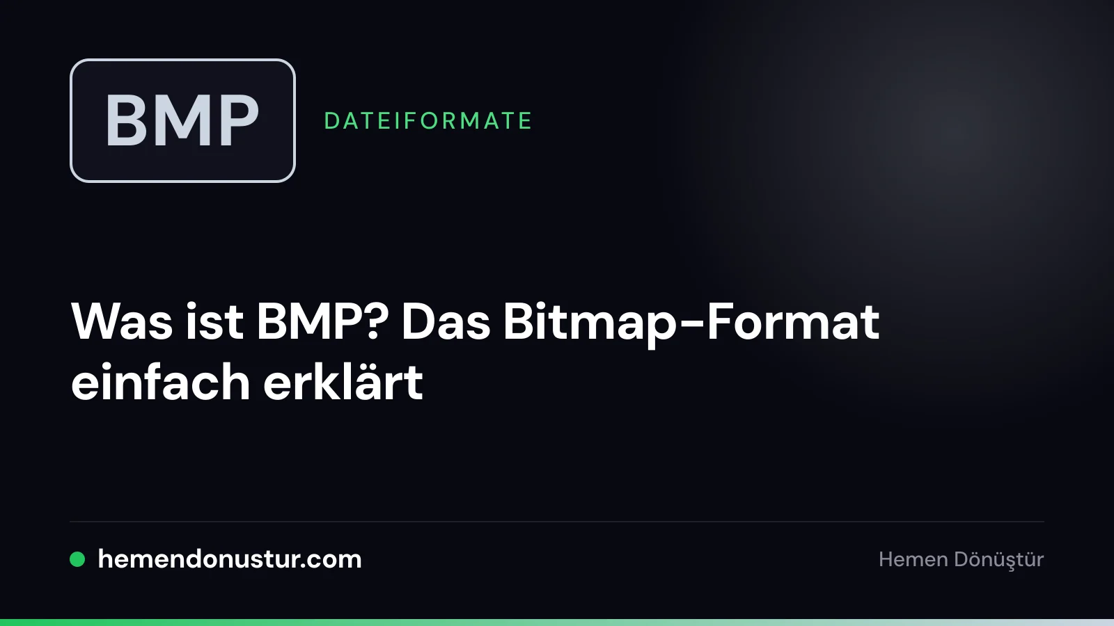 Titelbild zum Leitfaden über das BMP-Format