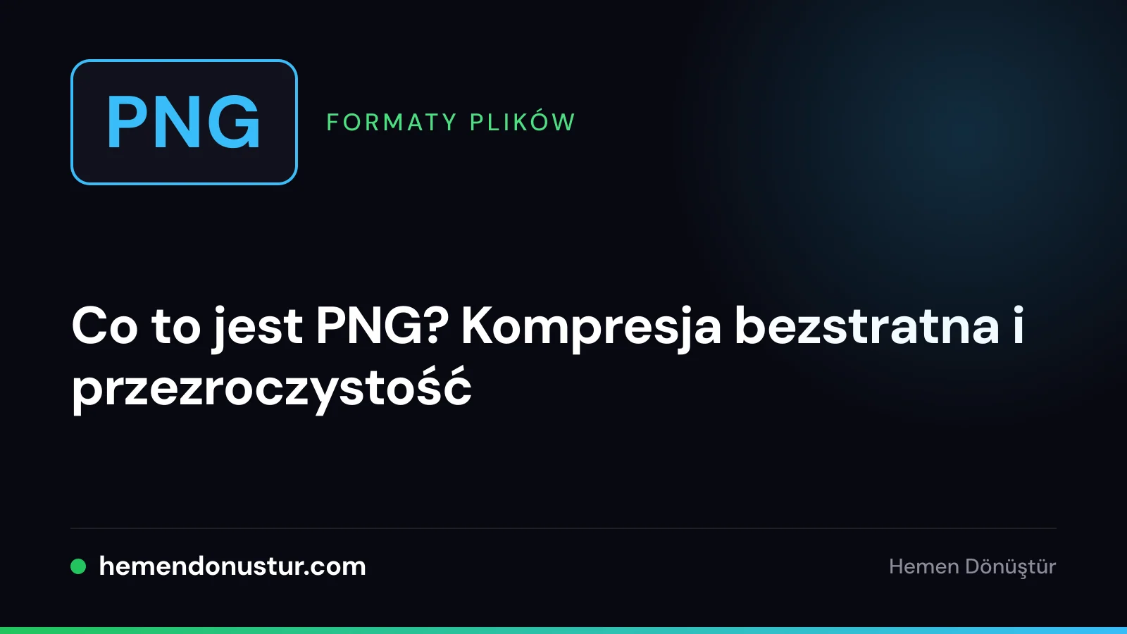 Okładka poradnika o formacie PNG