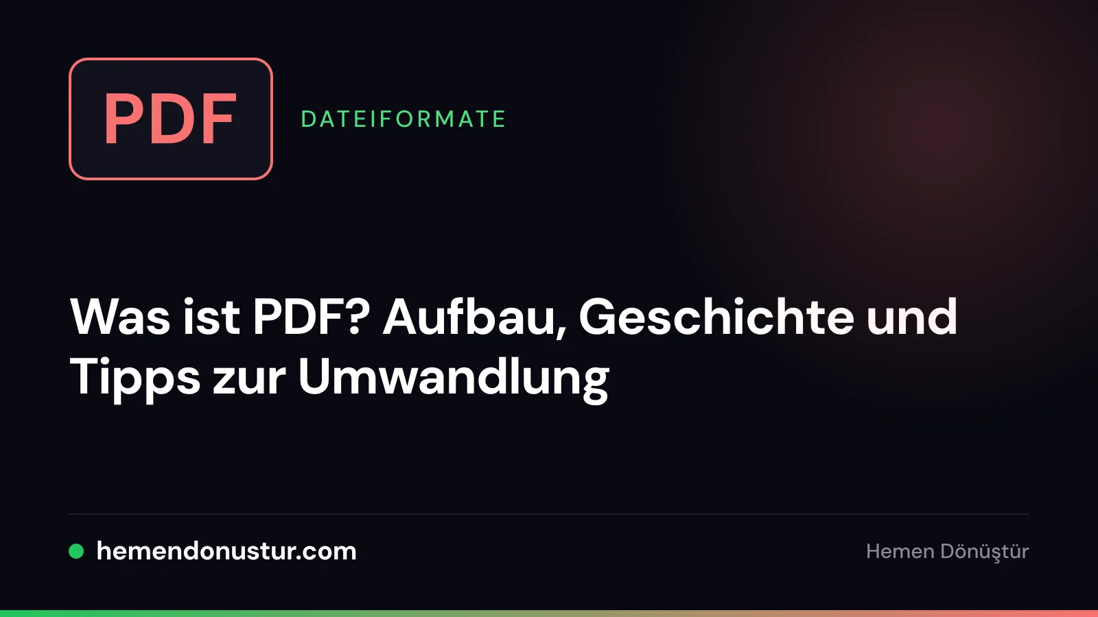 Dateisymbol mit der Aufschrift PDF und einem Seitensymbol