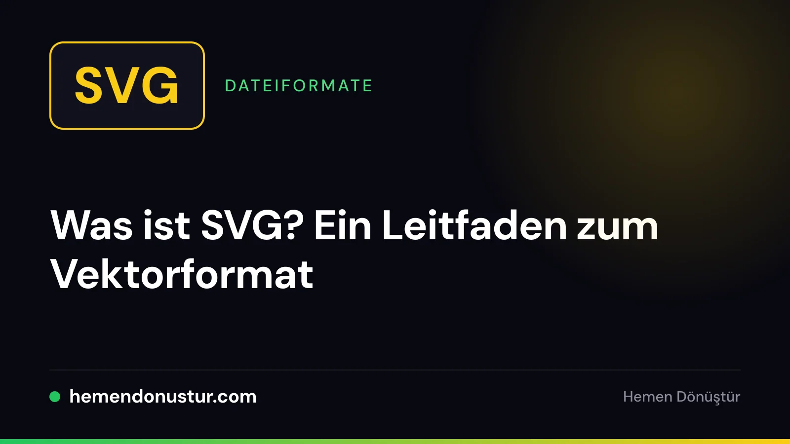 Titelbild zum Leitfaden über das Vektorformat SVG