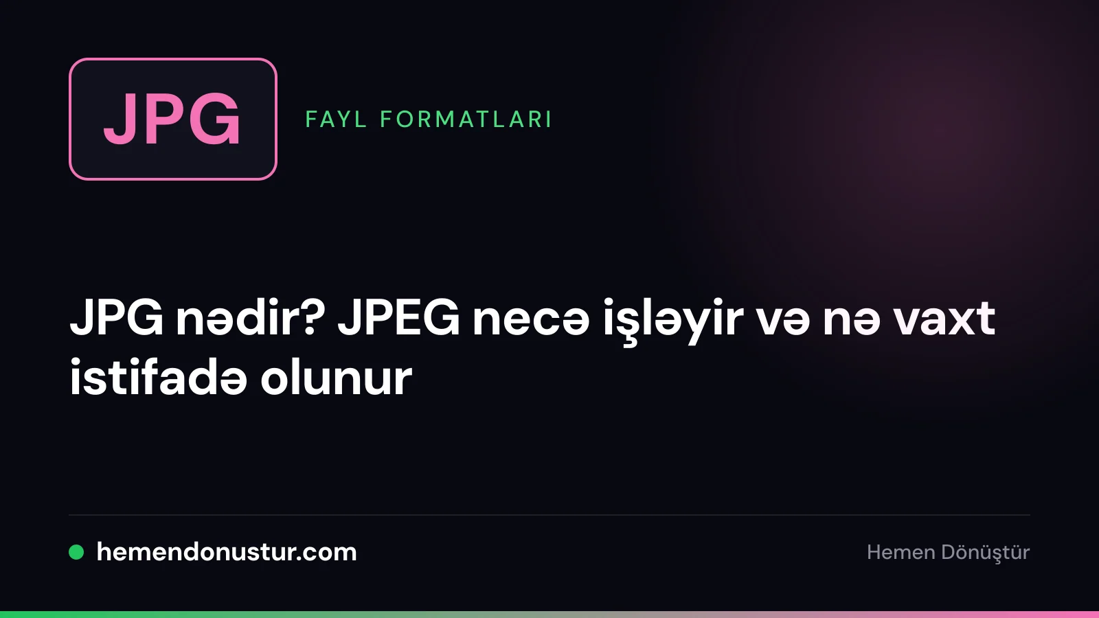 JPG formatı bələdçisinin üz qabığı şəkli