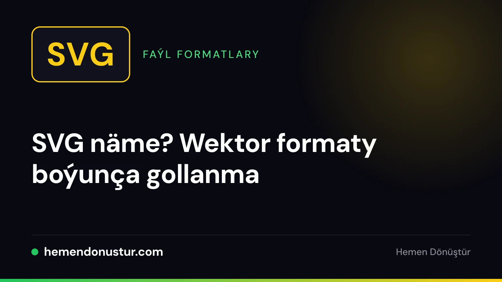 SVG wektor formaty boýunça gollanmanyň örtük suraty